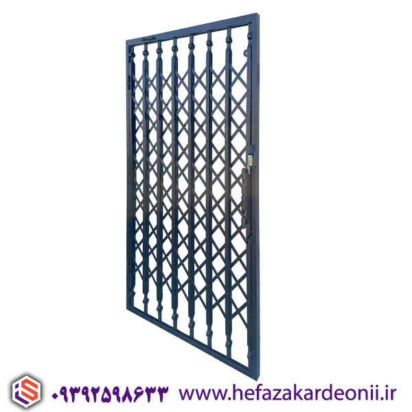 حفاظ آکاردئونی دوجداره تمام گل پرچ مخفی دوبل